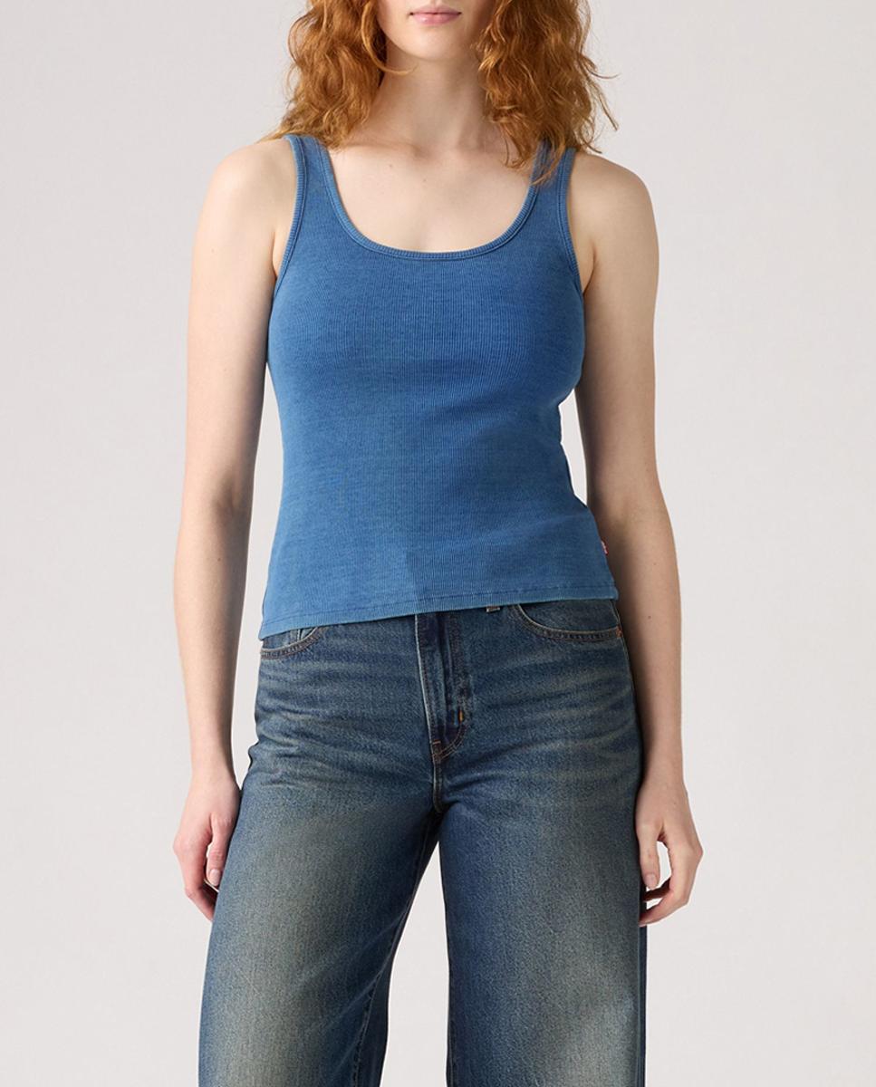 Imagen 0 de Camiseta de mujer de tirantes cuello redondo