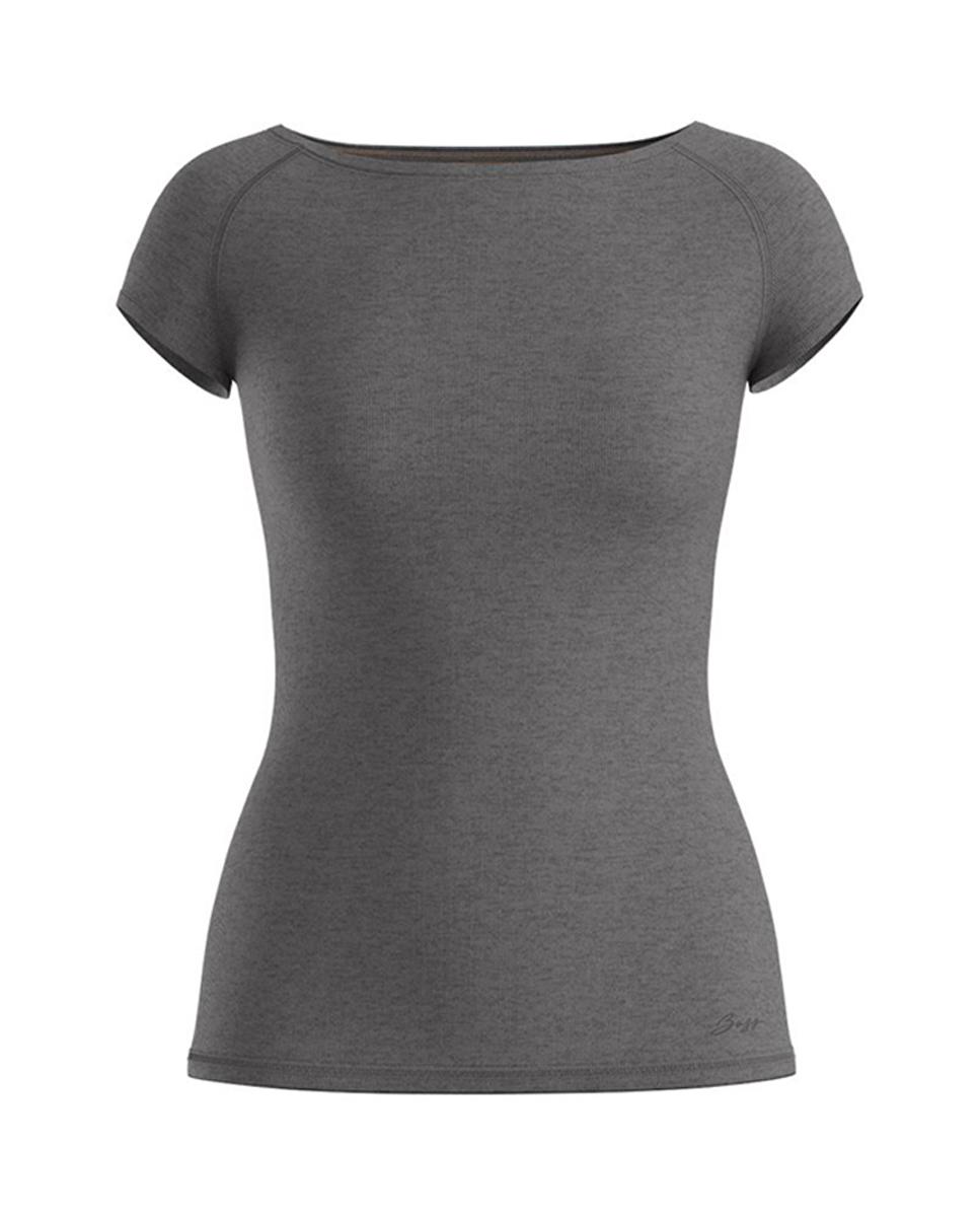 Imagen 0 de Camiseta con cuello redondo manga corta tipo raglán