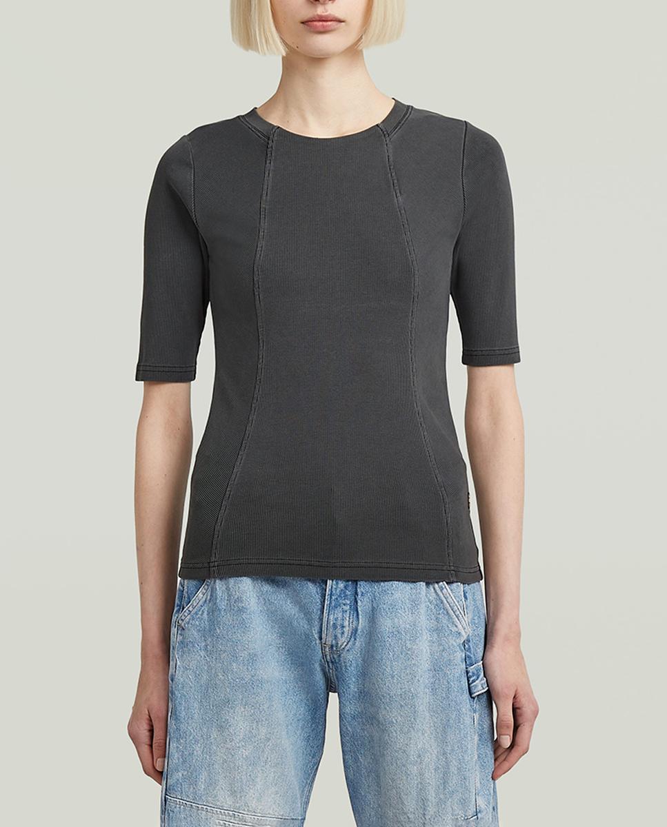 Imagen 0 de Camiseta Slim de mujer medias mangas