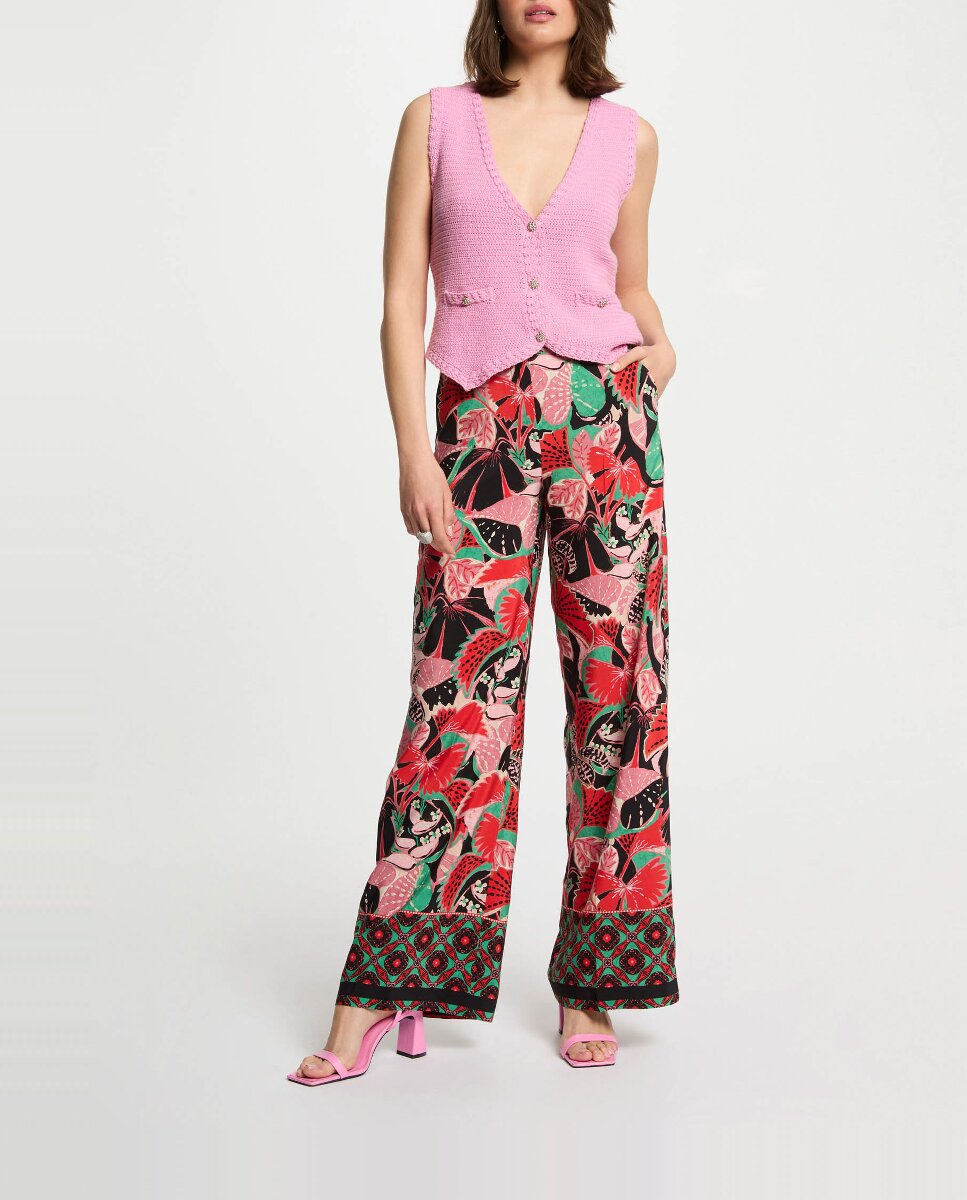 Imagen 0 de Pantalón de mujer pernera ancha