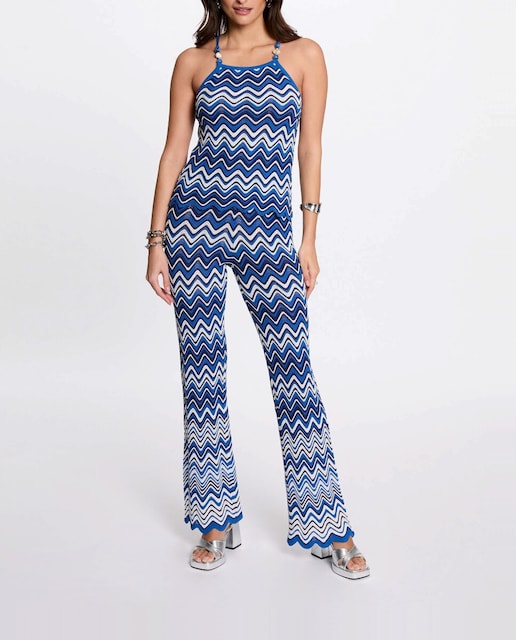 Imagen 0 de Pantalón de mujer punto estampado