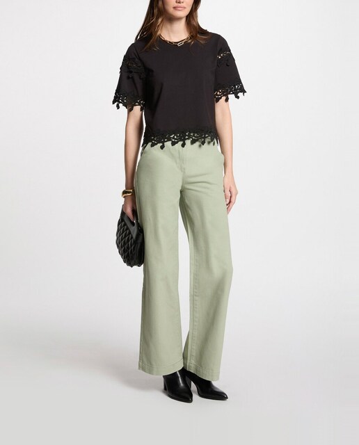 Imagen 0 de Vaquero de mujer de pernera ancha