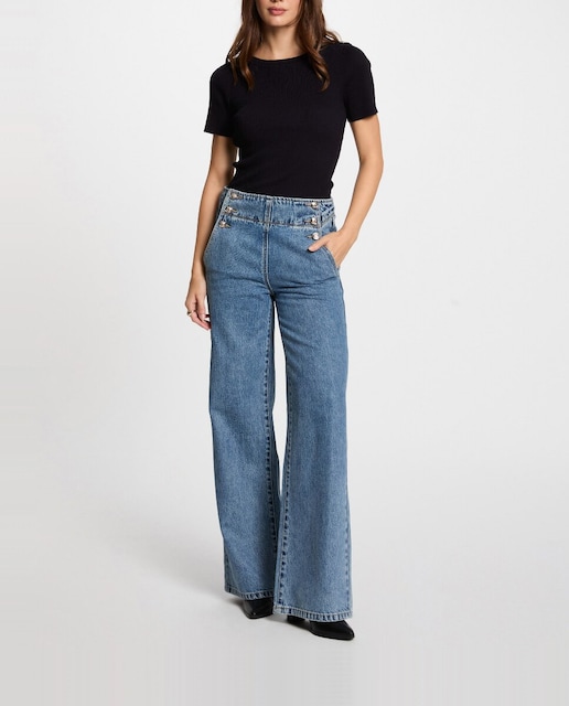 Imagen 0 de Vaquero de mujer boot
- cut talle alto