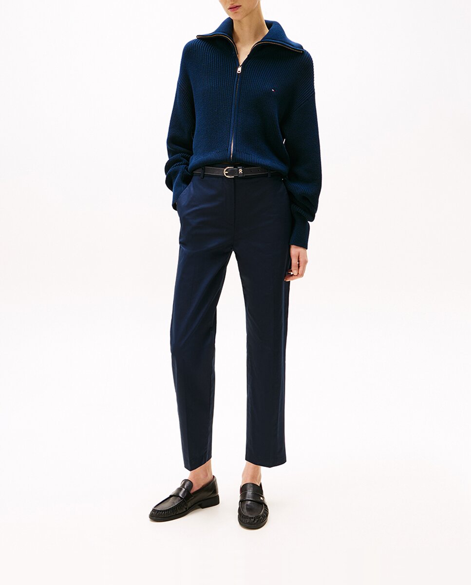 Imagen 0 de Pantalón chino de mujer con botón frontal