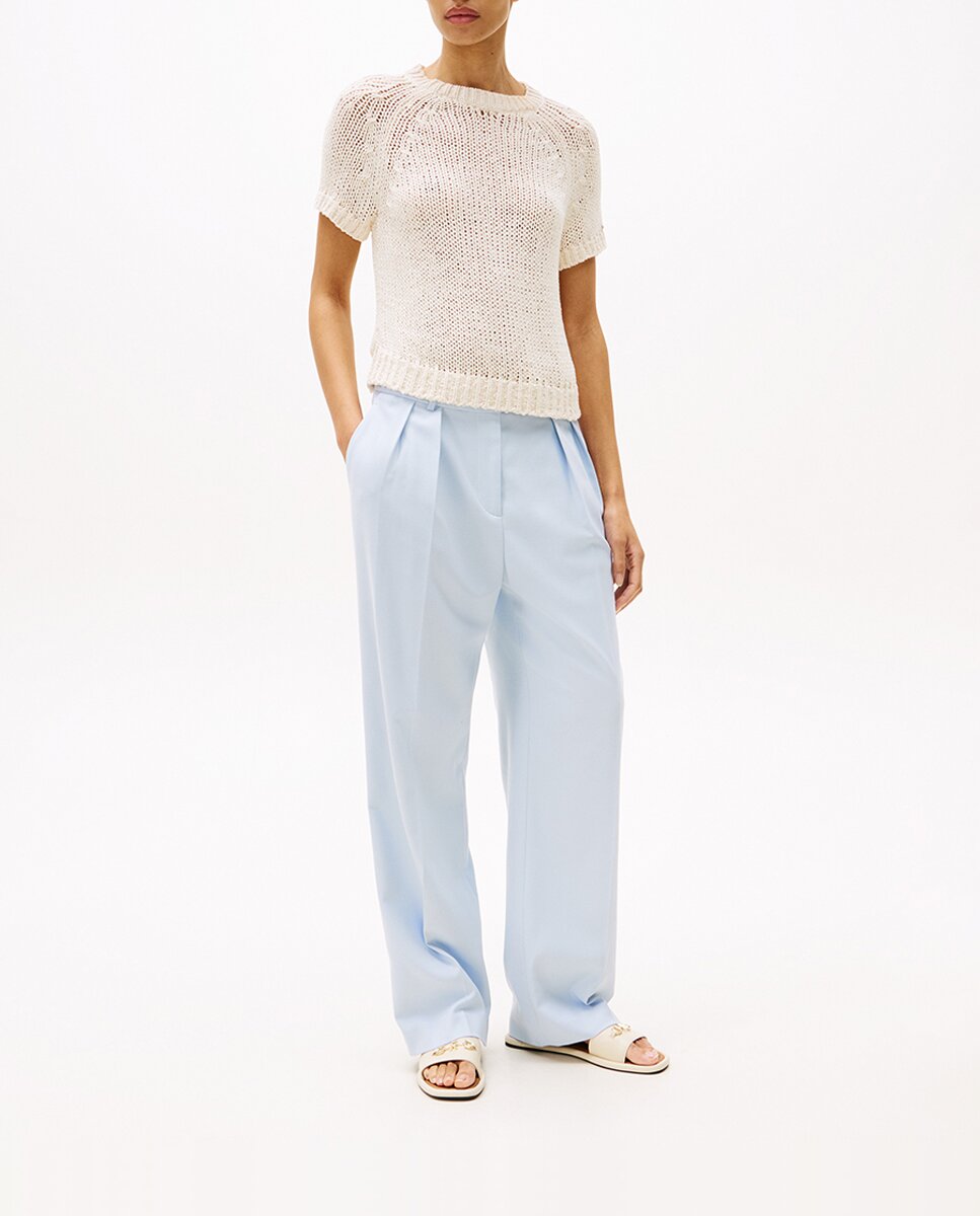Imagen 0 de Pantalón de mujer de silueta Relaxed Straight