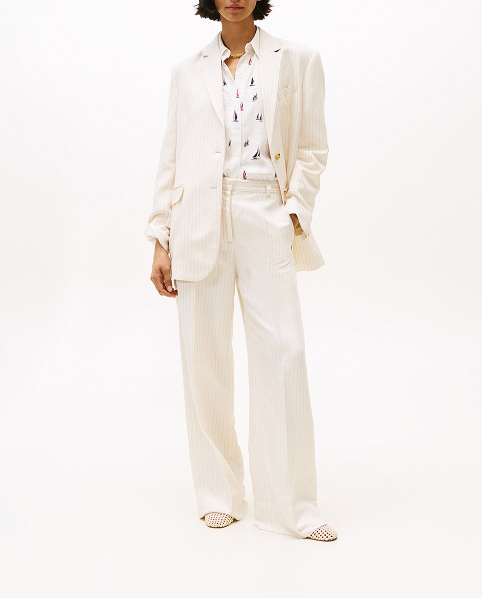 Imagen 0 de Pantalón de mujer de silueta Wide Leg