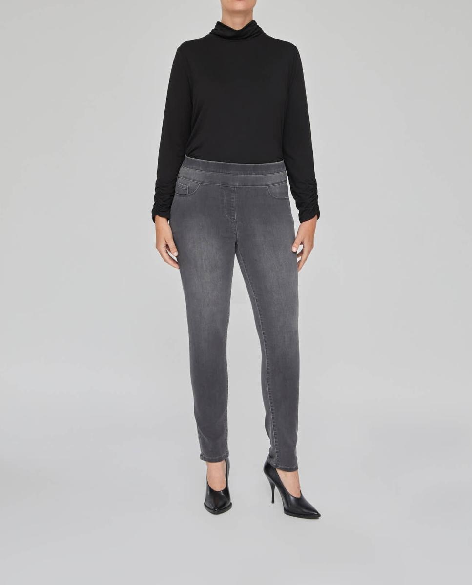 Imagen 0 de Jegging cintura ancha con falsos bolsillos