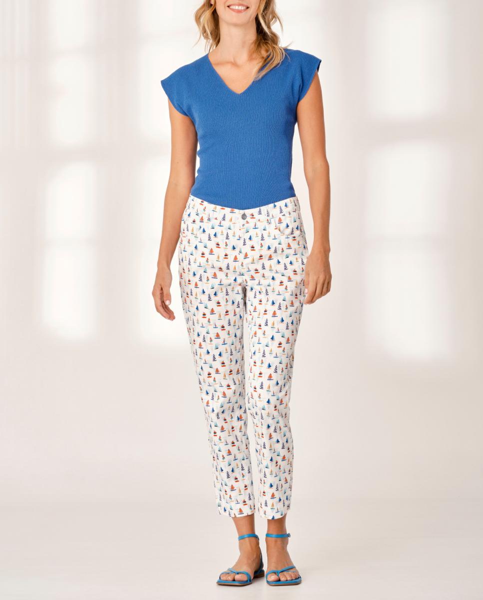 Imagen 0 de Pantalón de mujer recto capri