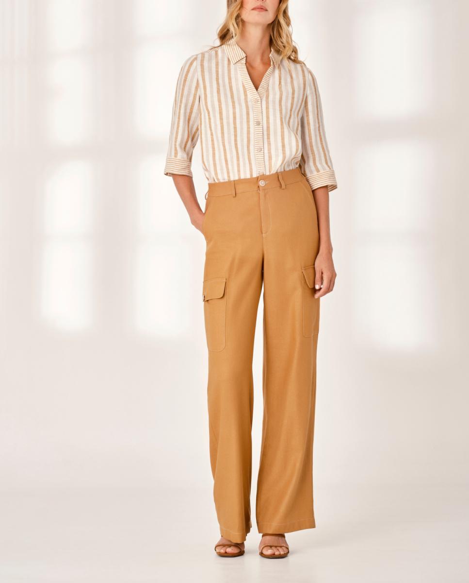 Imagen 0 de Pantalón de mujer ancho cargo