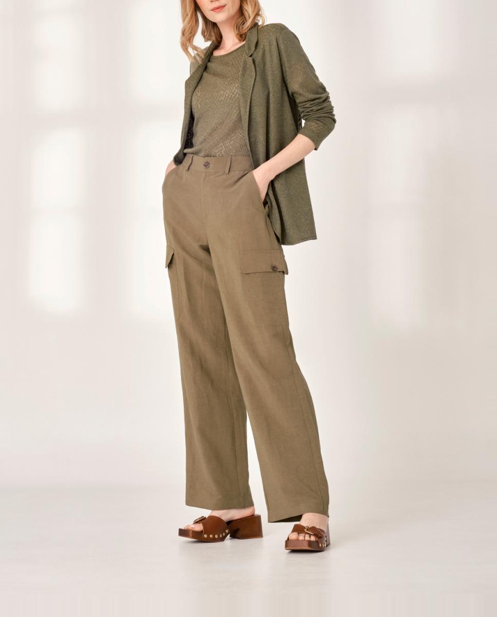 Imagen 0 de Pantalón de mujer recto tobillero