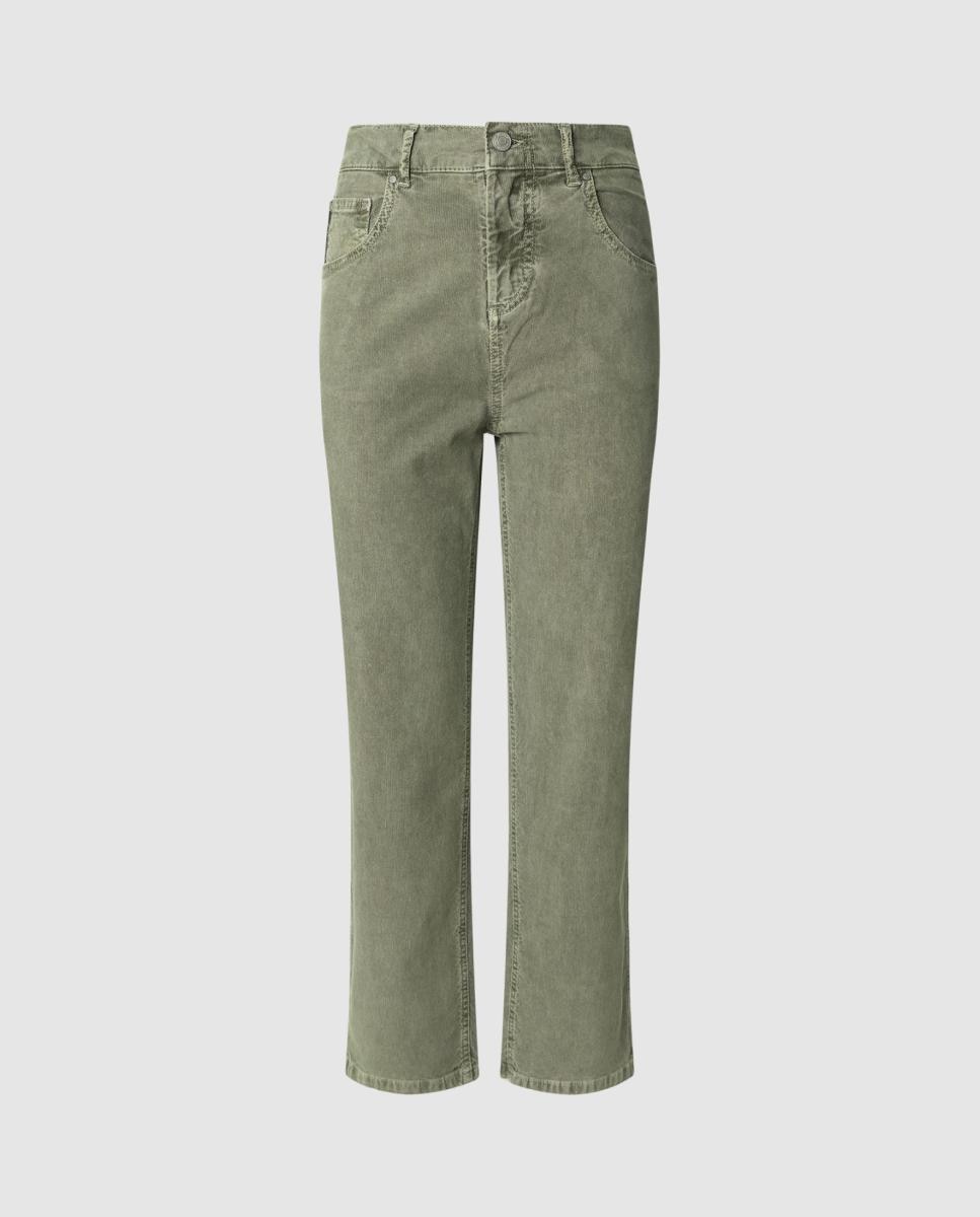 Imagen 0 de Pantalones rectos de mujer tiro alto
