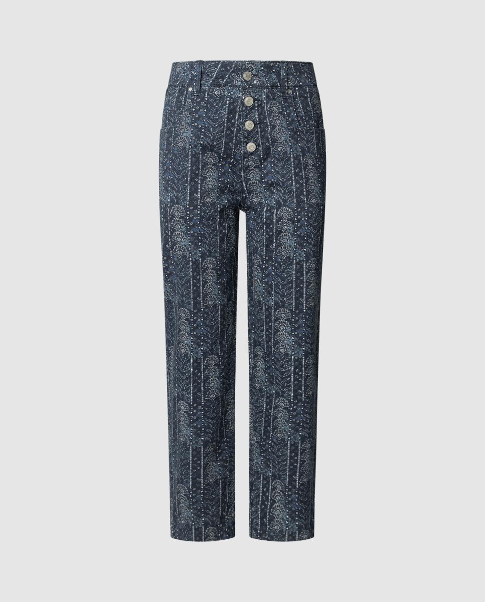 Imagen 0 de Pantalón de mujer cinco bolsillos fit taper