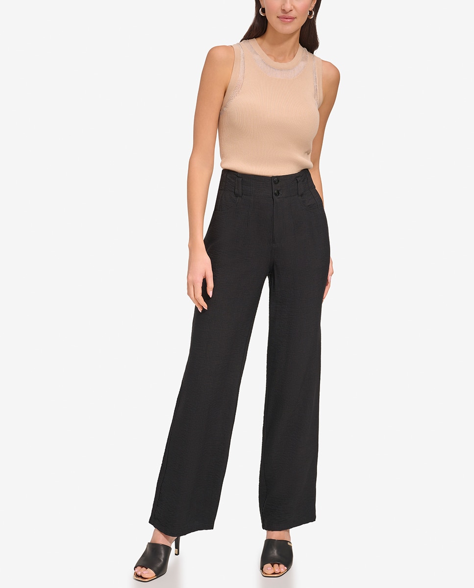 Imagen 0 de Pantalón de mujer recto y ancho