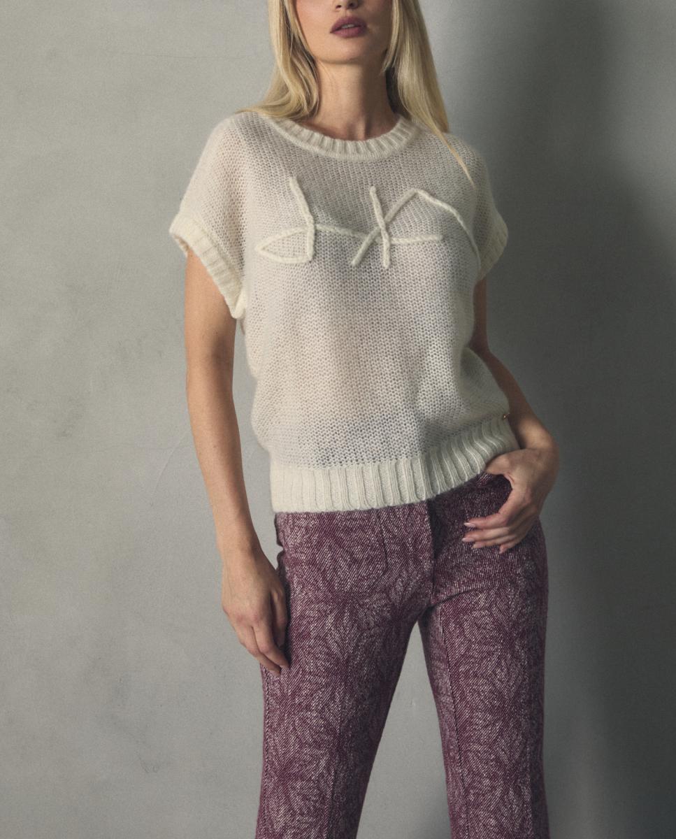 Imagen 0 de Pantalón de mujer jacquard