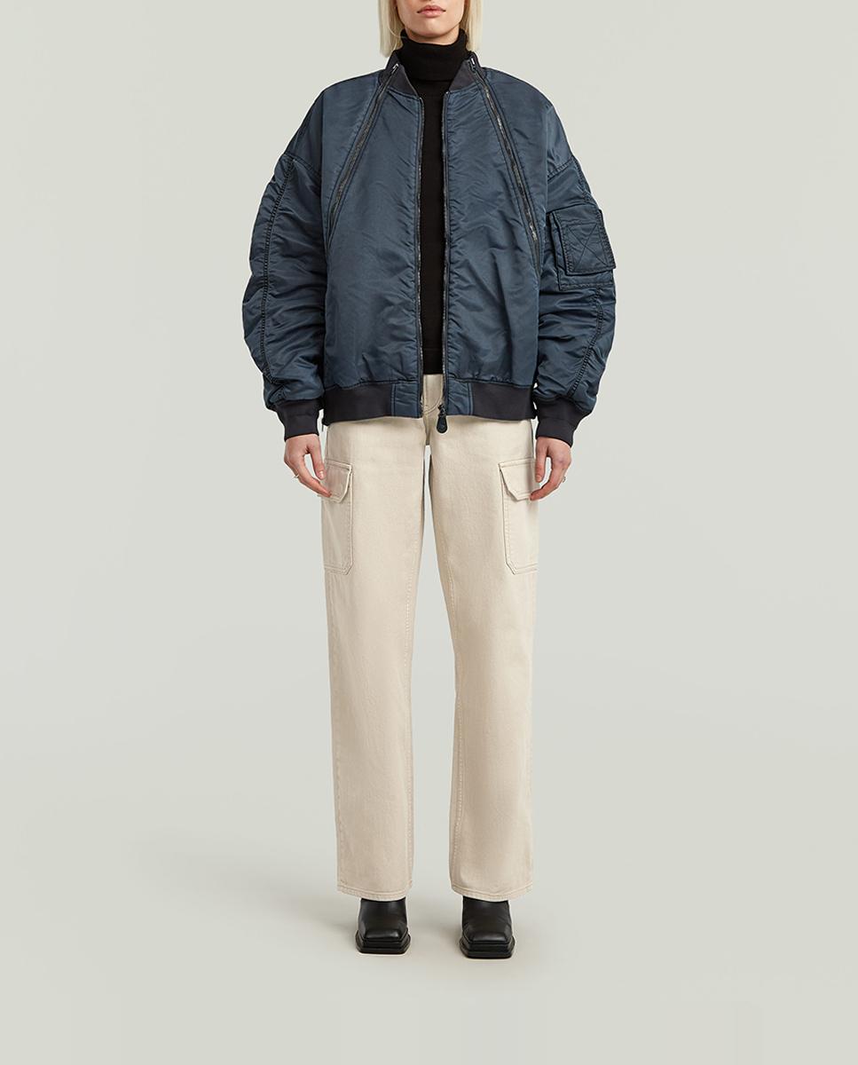 Imagen 0 de Pantalones cargo de mujer corte recto