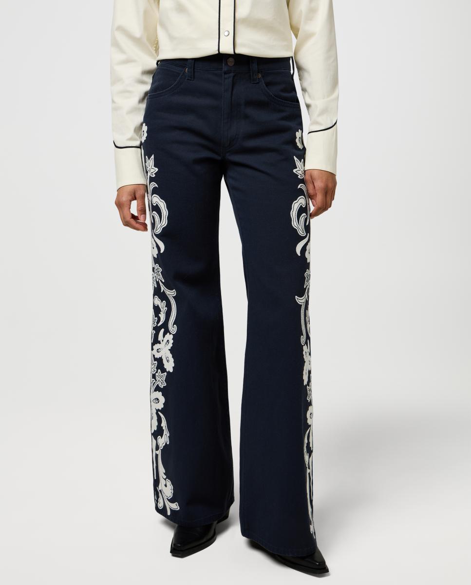 Imagen 0 de Pantalón largo de mujer Flare