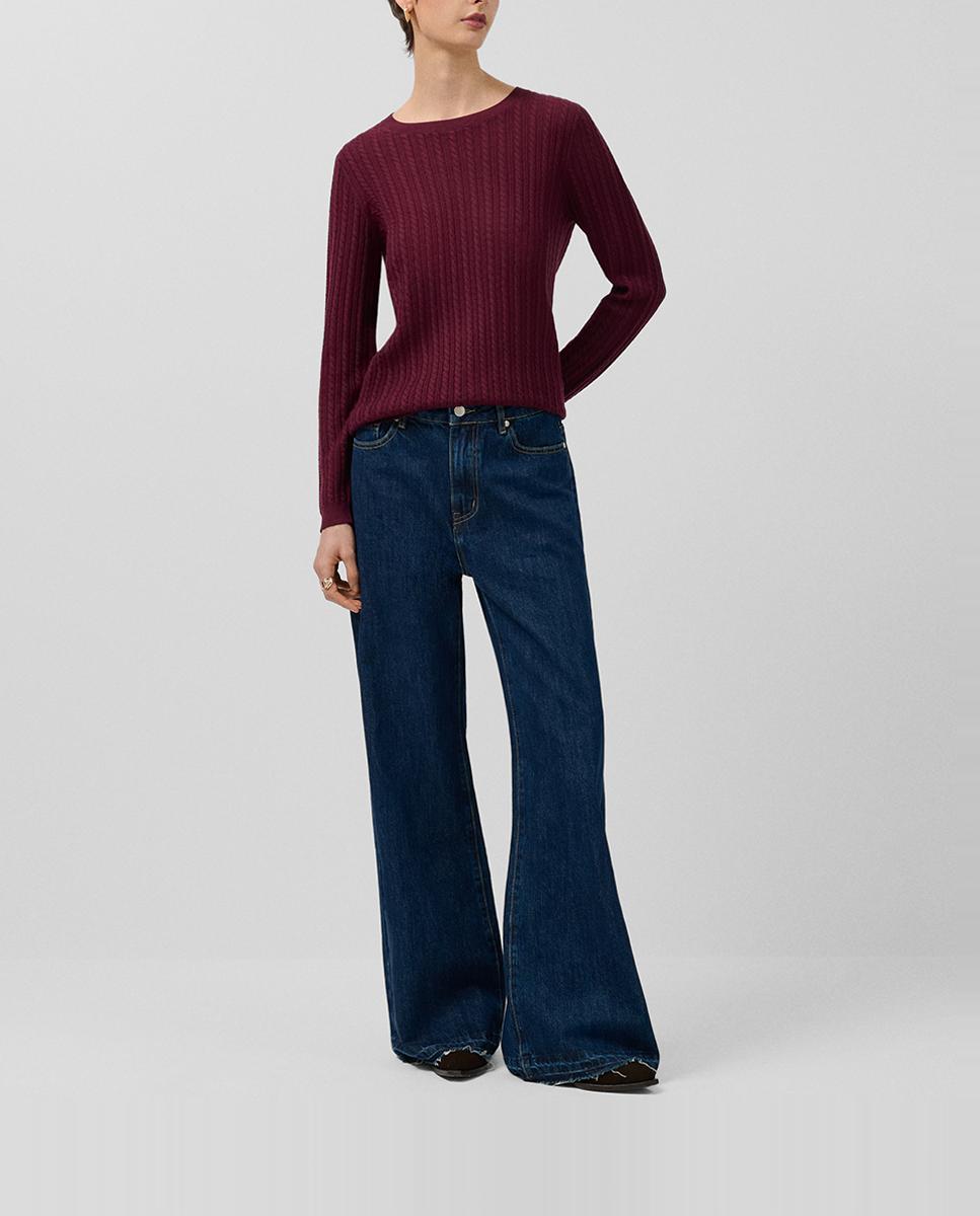 Imagen 0 de Pantalón de mujer ancho vaquero