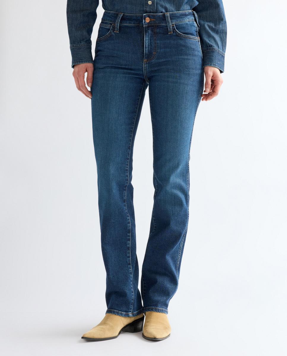 Imagen 0 de Vaquero largo de mujer Straight