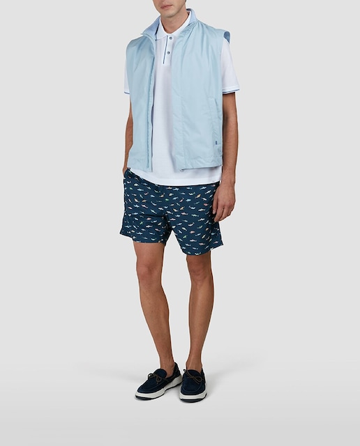 Imagen 0 de Bañador de hombre logos tiburones multicolor