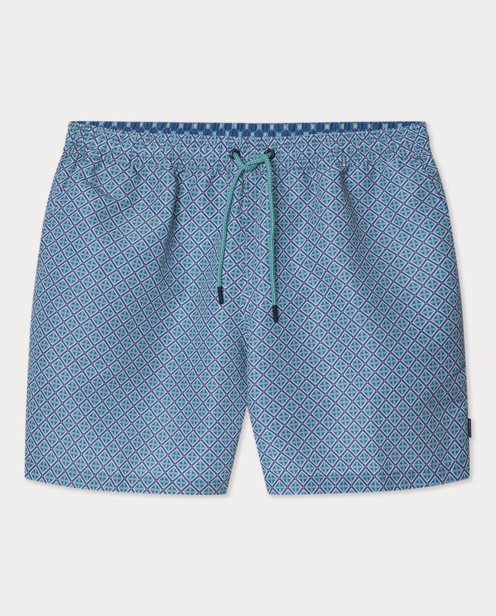Imagen 0 de Bañador bermuda de hombre estampado mosaico