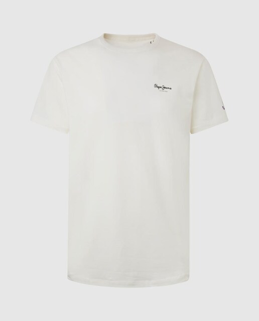 Imagen 0 de Camiseta de manga corta con logo estampado en el pecho