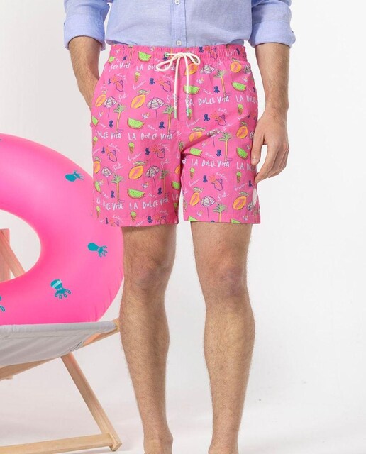 Imagen 0 de Bañador hombre tipo bermuda