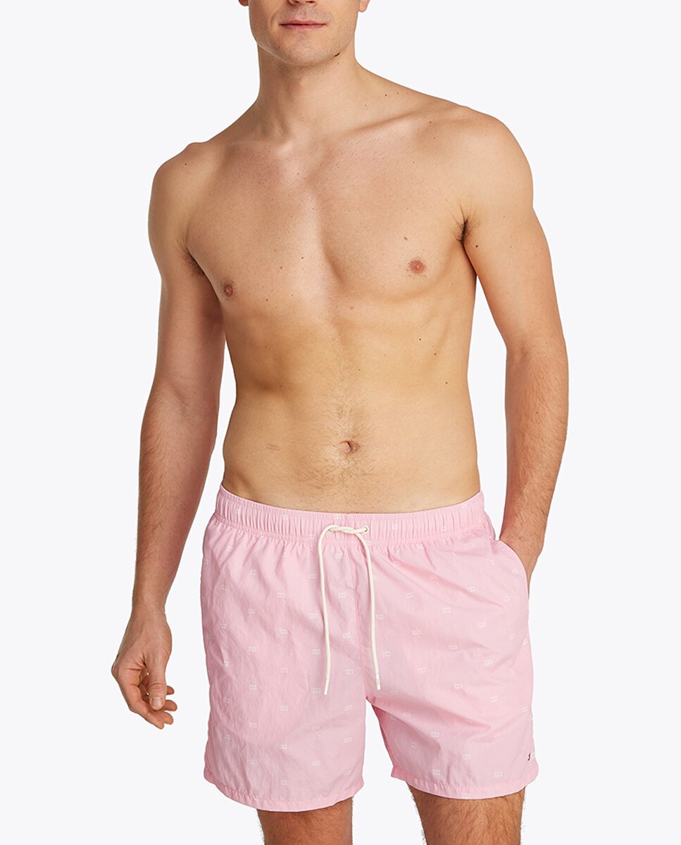 Imagen 0 de Bañador de hombre con dos bolsillos lateriales y cintura ajustable