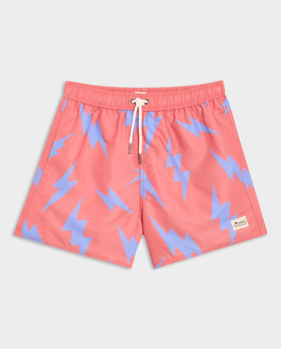 Imagen 0 de Bañador de hombre de corte surfer y estampado integral
