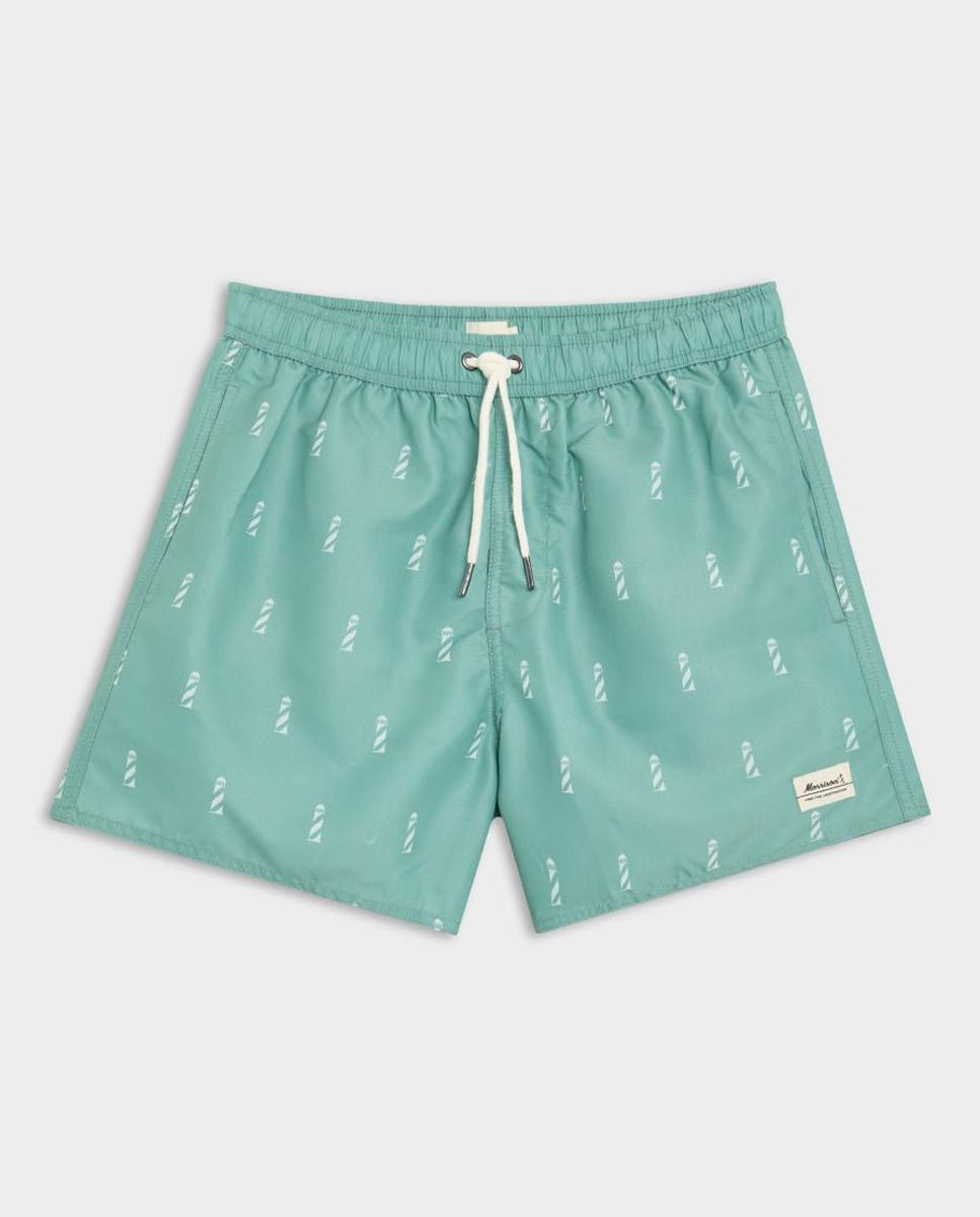 Imagen 0 de Bañador de hombre de corte surfer y estampado integral
