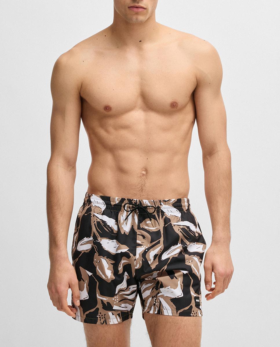 Imagen 0 de Bañador BOSS flores de hombre tallas grandes
