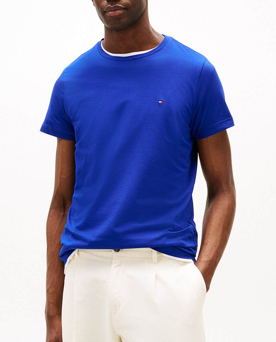 Imagen 0 de Camiseta de hombre con cuello redondo y manga corta