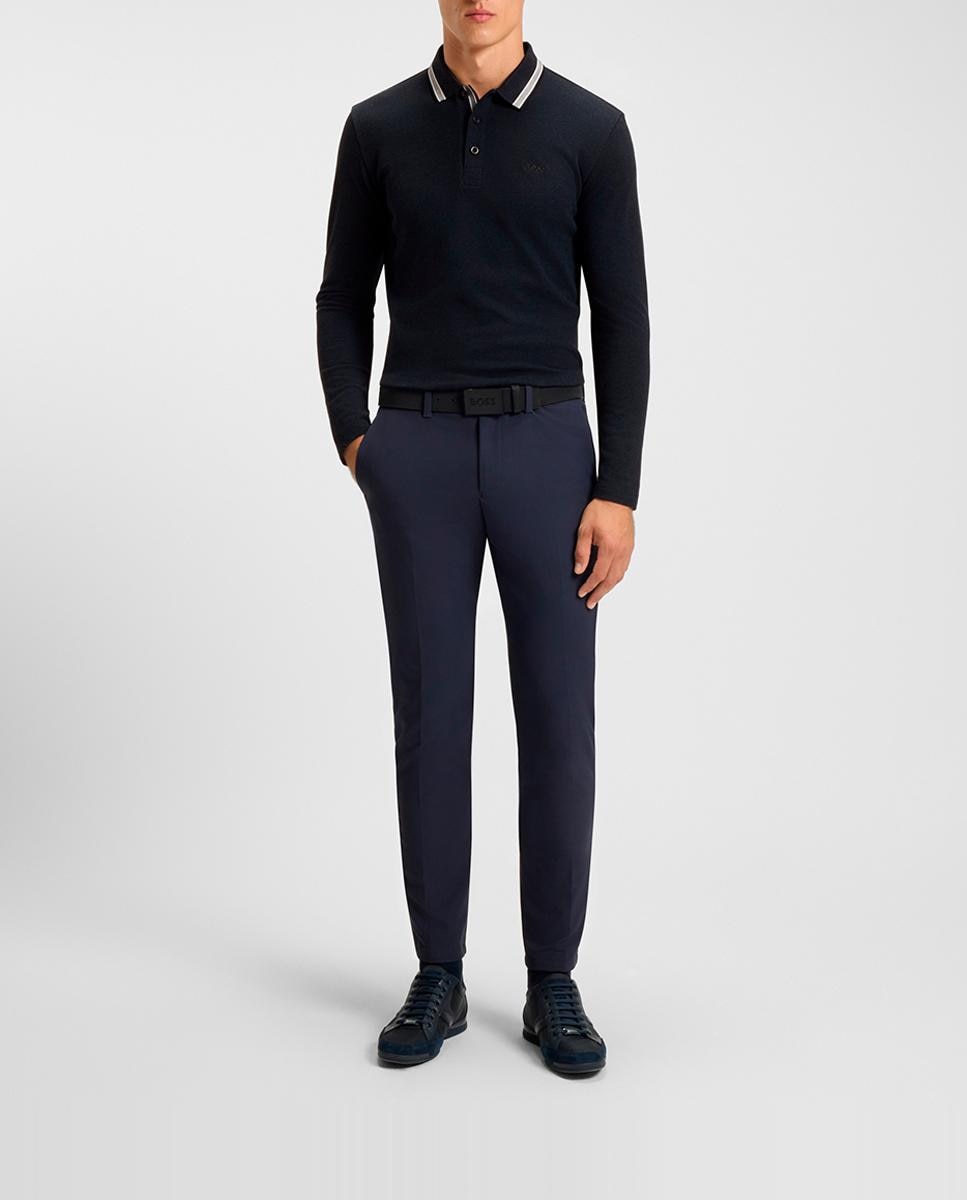 Imagen 0 de Polo de hombre con manga larga