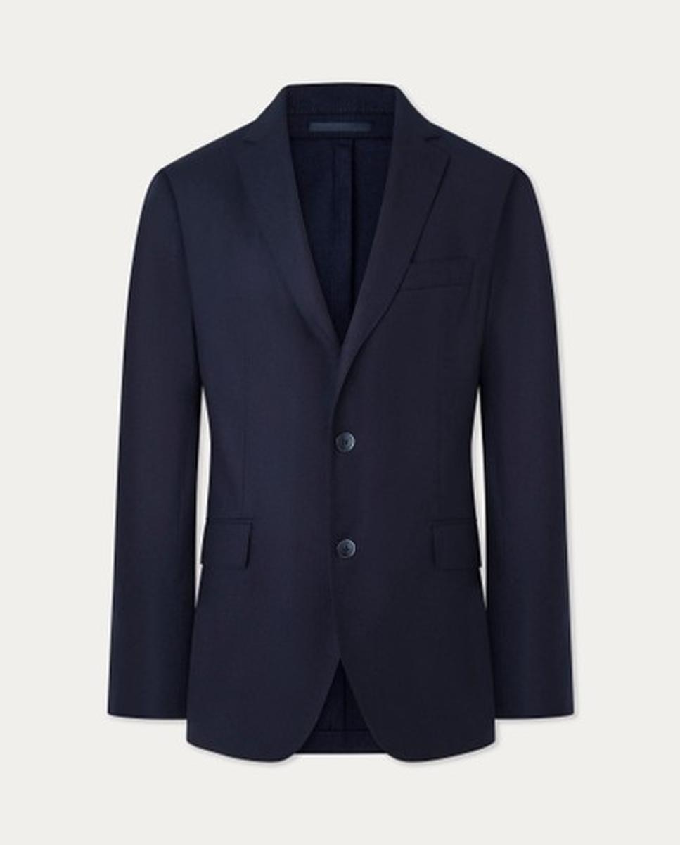 Imagen 0 de Americana de hombre classic fit con coderas tonales