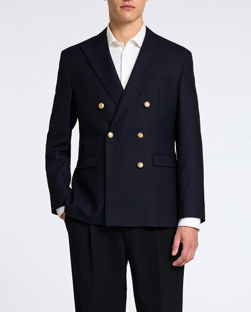 Imagen 0 de Americana cruzada hombre corte regular fit