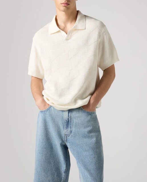 Imagen 0 de Jersey de hombre tipo polo de manga corta