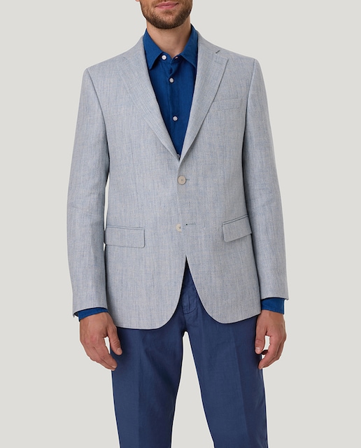 Imagen 0 de Chaqueta de hombre smart casual 100% lino