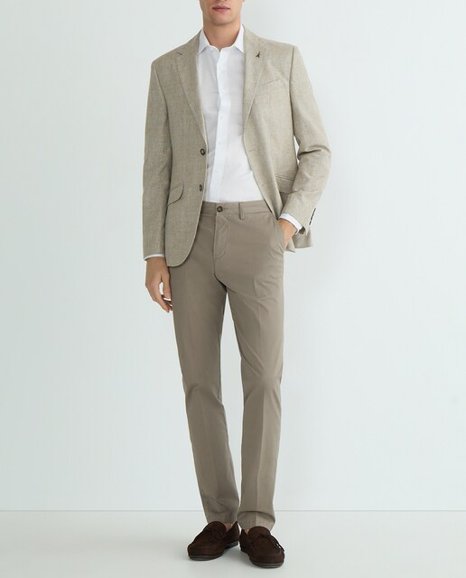 Imagen 0 de Chaqueta de hombre smart casual con cuadro de gales