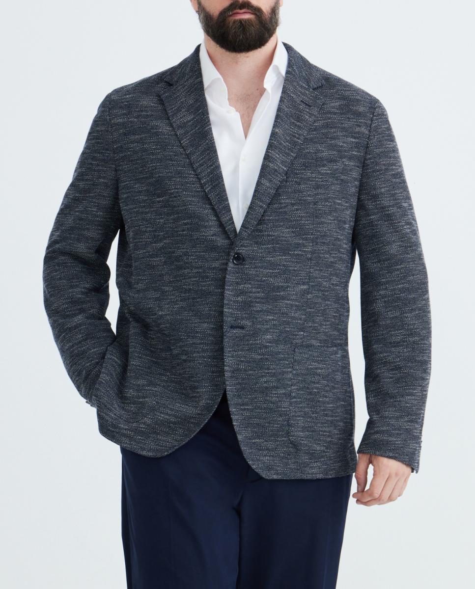 Imagen 0 de Blazer de hombre clásico microestampado tallas grandes