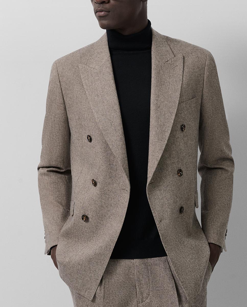 Imagen 0 de Chaqueta de hombre separate cruzada sarga