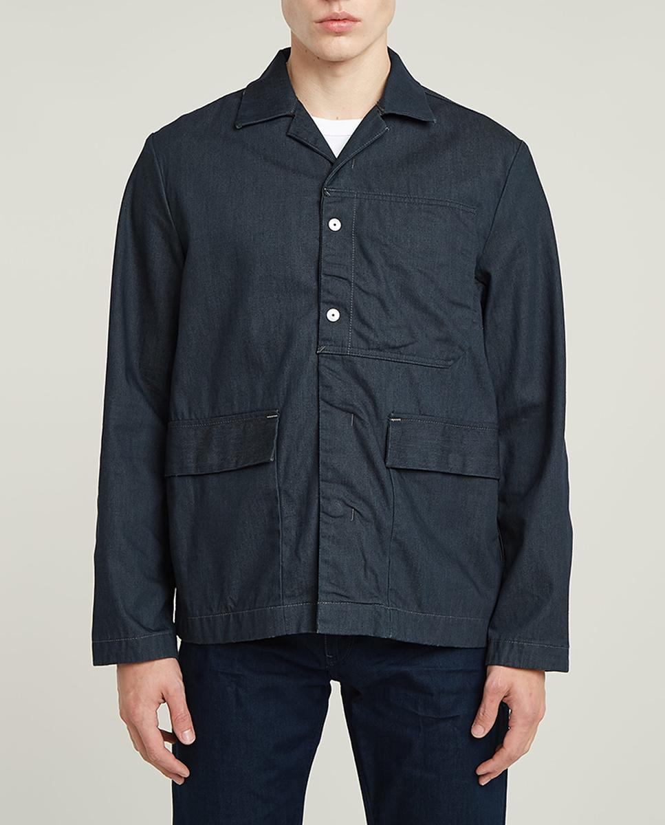 Imagen 0 de Chaqueta de hombre de corte recto y botones ocultos