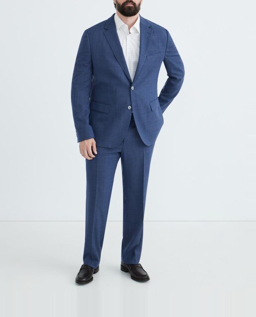 Imagen 0 de Pantalón de vestir de hombre de traje separado tallas grandes