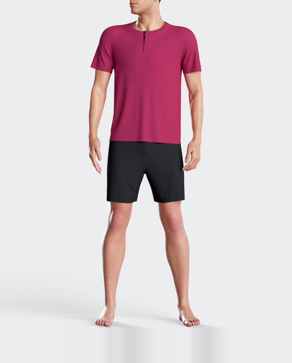 Imagen 0 de Pijama de hombre de modal y algodón