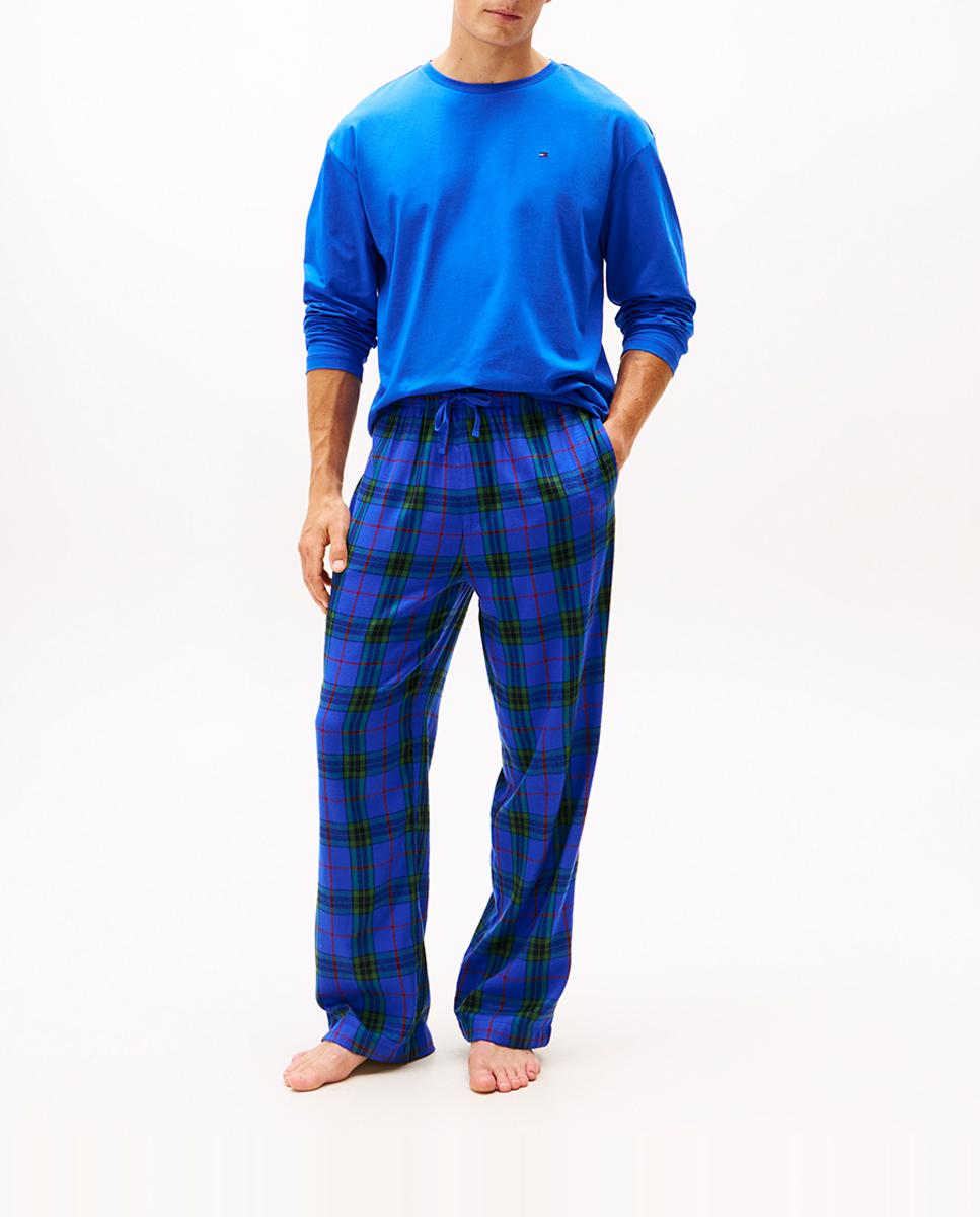 Imagen 0 de Set Pijama Largo Franelay Zapatillas