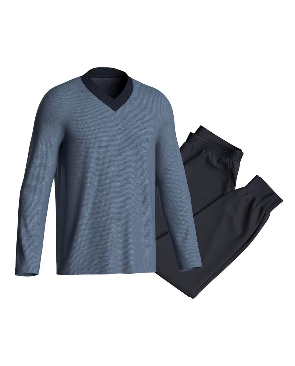 Imagen 0 de Pijama de hombre de algodón,