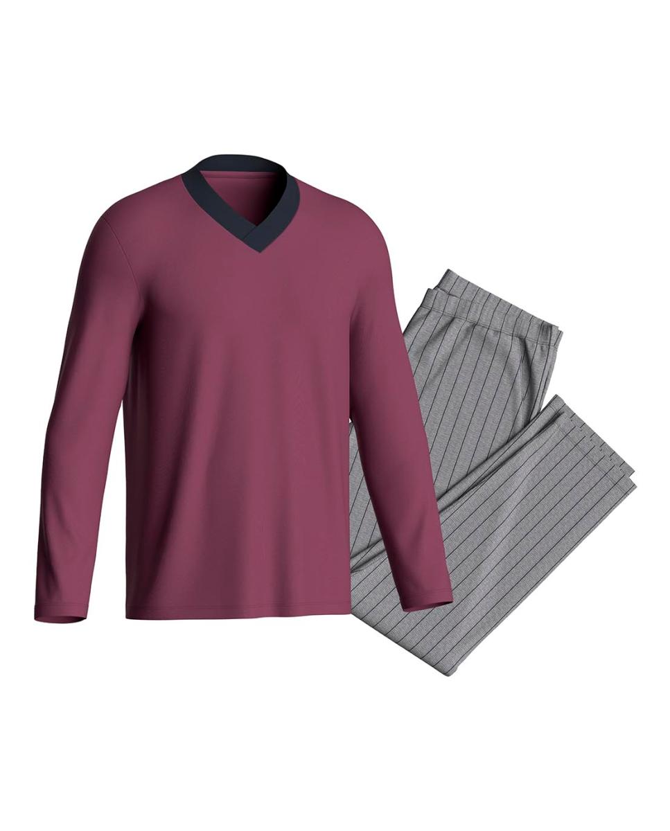 Imagen 0 de Pijama de hombre de modal y algodón.