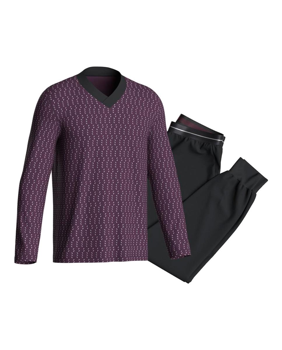 Imagen 0 de Pijama de hombre de modal y algodón.