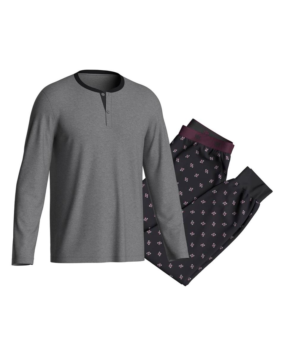 Imagen 0 de Pijama de hombre de algodón,