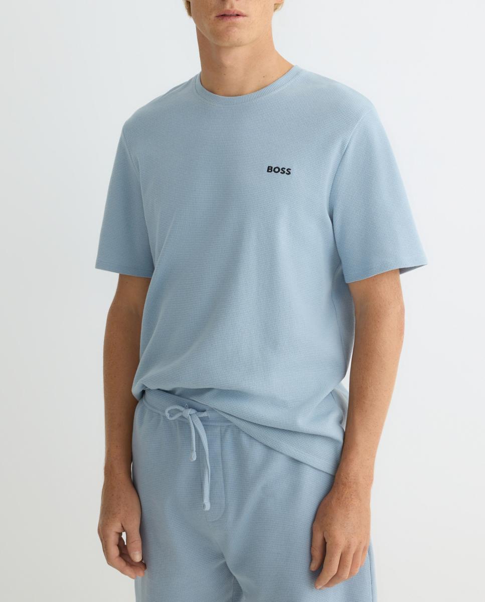 Imagen 0 de Camiseta manga corta de pijama de hombre.