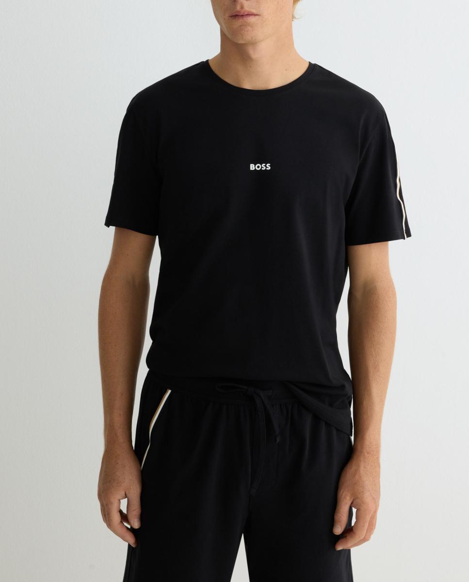 Imagen 0 de Camiseta manga corta de pijama de hombre en algodón