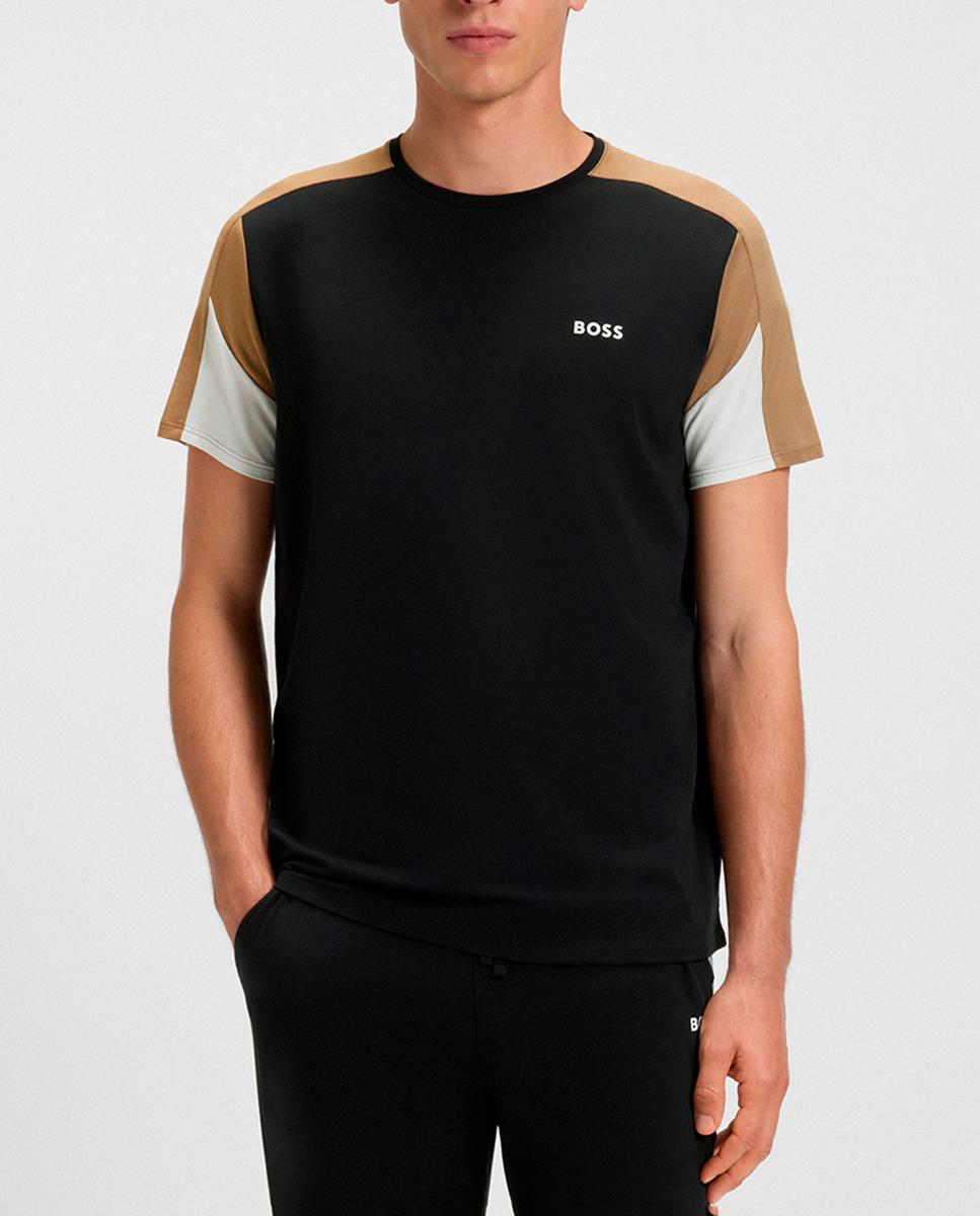 Imagen 0 de Camiseta manga corta de pijama de hombre en algodón y modal
